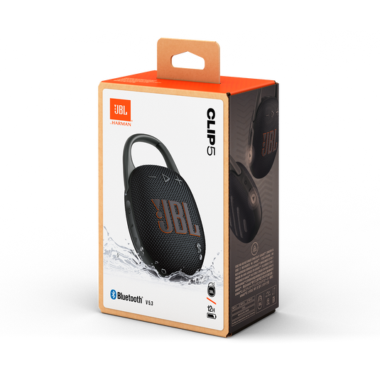 JBL Clip 5 | Wireless Ultra Portable Bluetooth Speaker (JBLCLIP5BLK)