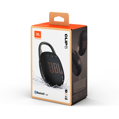 JBL Clip 5 | Wireless Ultra Portable Bluetooth Speaker (JBLCLIP5BLK)