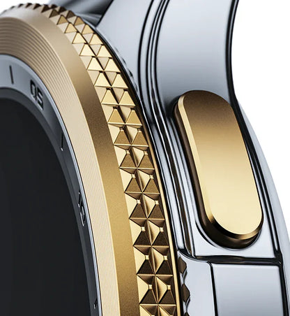 GOBOULT Pyro Smartwatch 1.43'' AMOLED Screen | Gold Silver