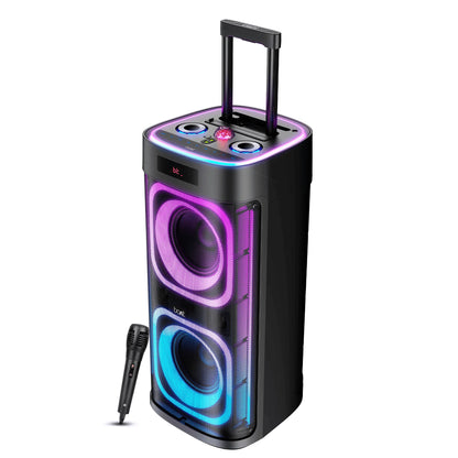 BoAt PartyPal 700 | Bluetooth Speaker with 300W Sound | RGB Lights, 6 Hours Playback, Karaoke & TWS