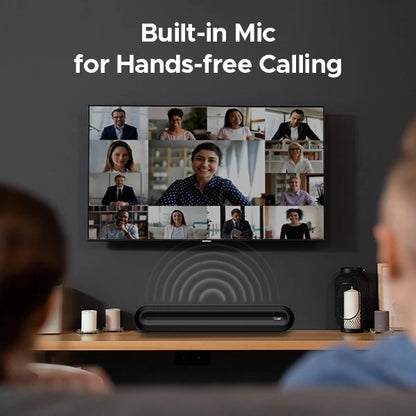 BoAt Aavante Bar Aspire | Bluetooth Soundbar with 10W RMS Signature Sound | 2.0 Channel with 7 Hours Playback, TWS Feature