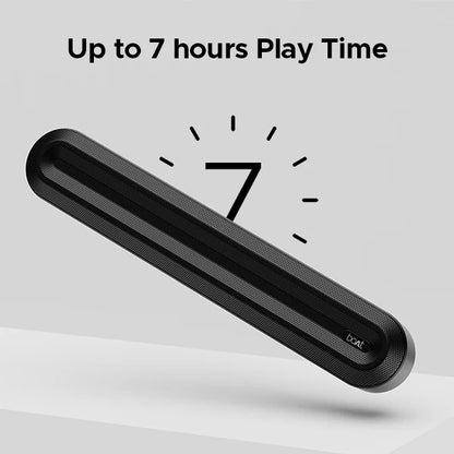 BoAt Aavante Bar Aspire | Bluetooth Soundbar with 10W RMS Signature Sound | 2.0 Channel with 7 Hours Playback, TWS Feature