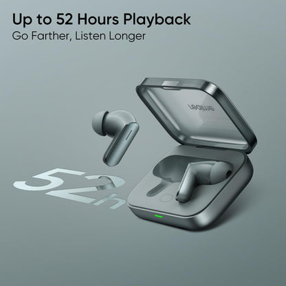 Realme Buds Air7 with 52dB ANC, 12.4mm Driver, 52hrs Playback