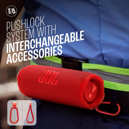 JBL Flip 7 Wireless Portable Bluetooth Speaker (JBLFLIP7RED)