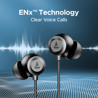 BoAt Rockerz Summit | Wireless Earphone with 30H Playback | ASAP™ Charge, Dual Pairing, | ENx™ Technology, BEAST™ Mode