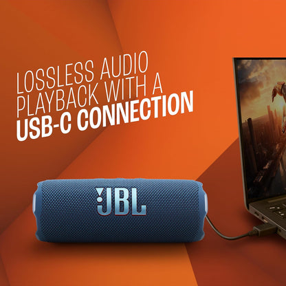JBL Flip 7 Wireless Portable Bluetooth Speaker (JBLFLIP7BLU)